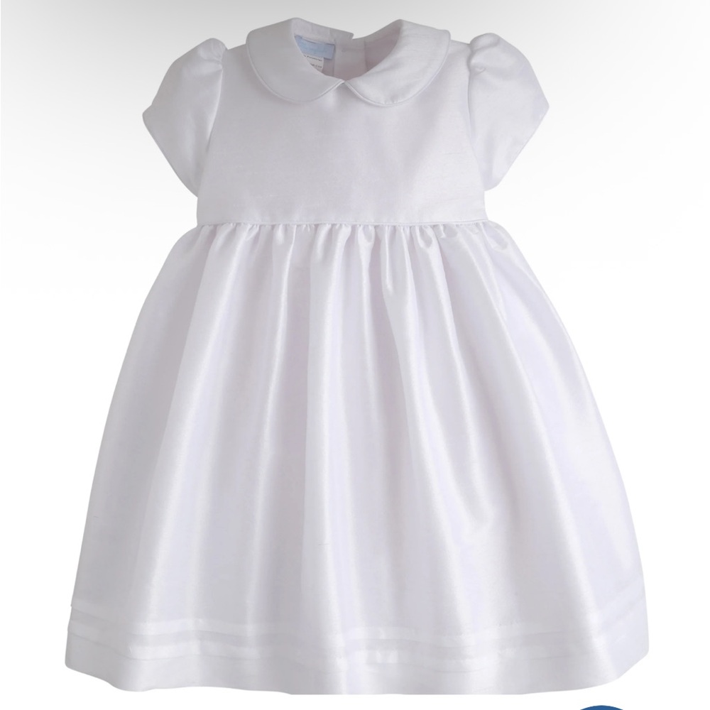 Little English Peter Pan Puff Sleeve Dress • 4T
